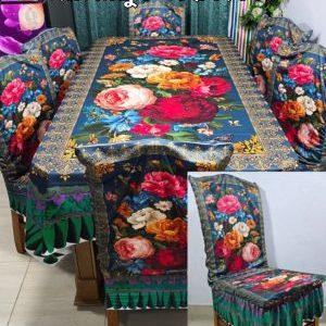3D ওয়াটারপ্রুফ প্রিমিয়াম কুচি ডাইনিং সেট_110