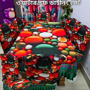 3D ওয়াটারপ্রুফ প্রিমিয়াম কুচি ডাইনিং সেট_117